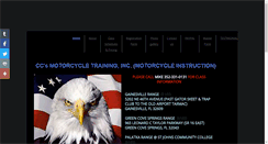 Desktop Screenshot of ccmotorcycletraining.com